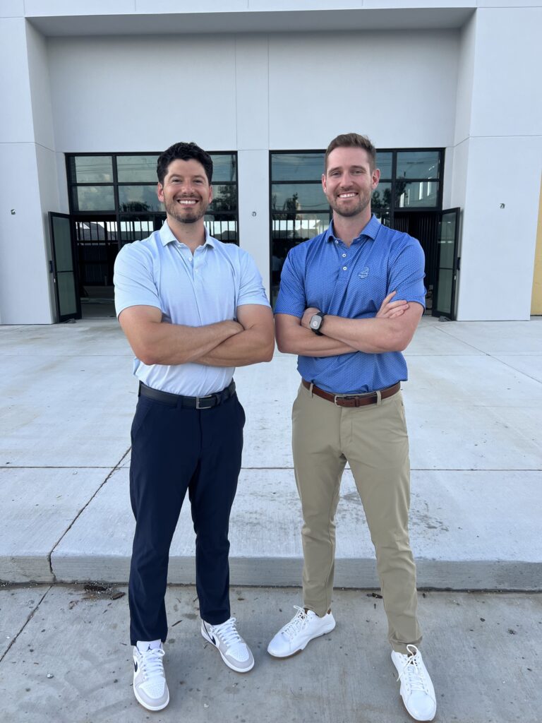 Dr. Kaleb Murray (left) and Dr. Sam Mullen (right), lead dentists and founders of Maison Dental Studio